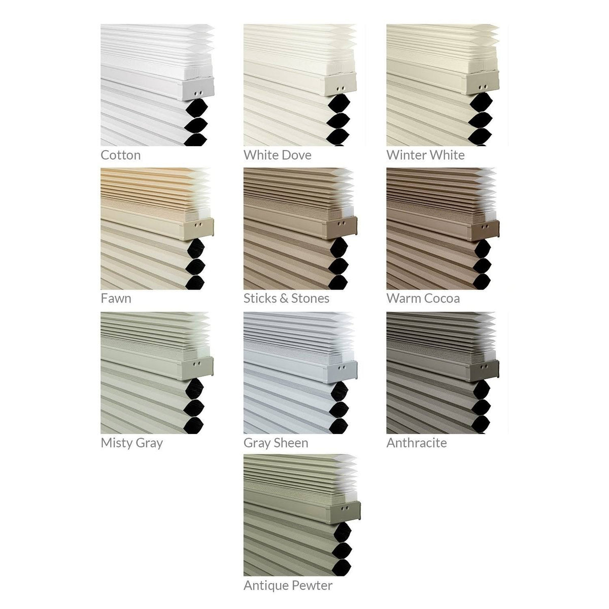 Cordless Cellular Shades X923031