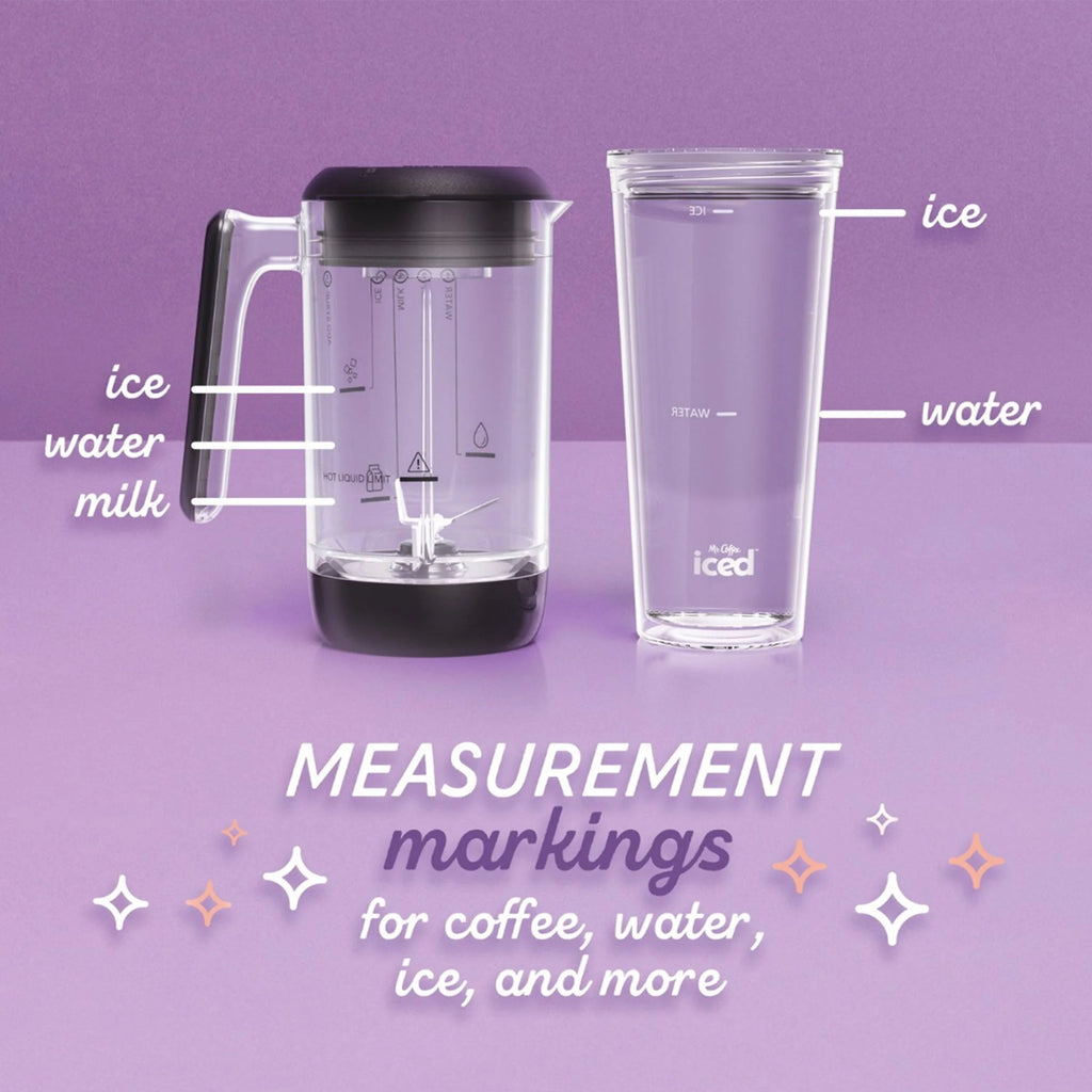 Single-Serve Iced and Hot Coffee Maker & Blender with 2 Tumblers A904573