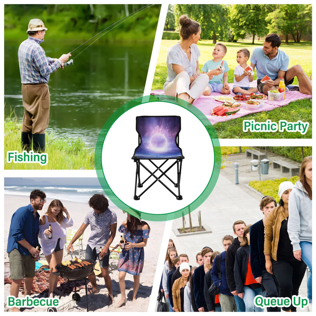 Portable Camping Chair with Carry Bag G676286