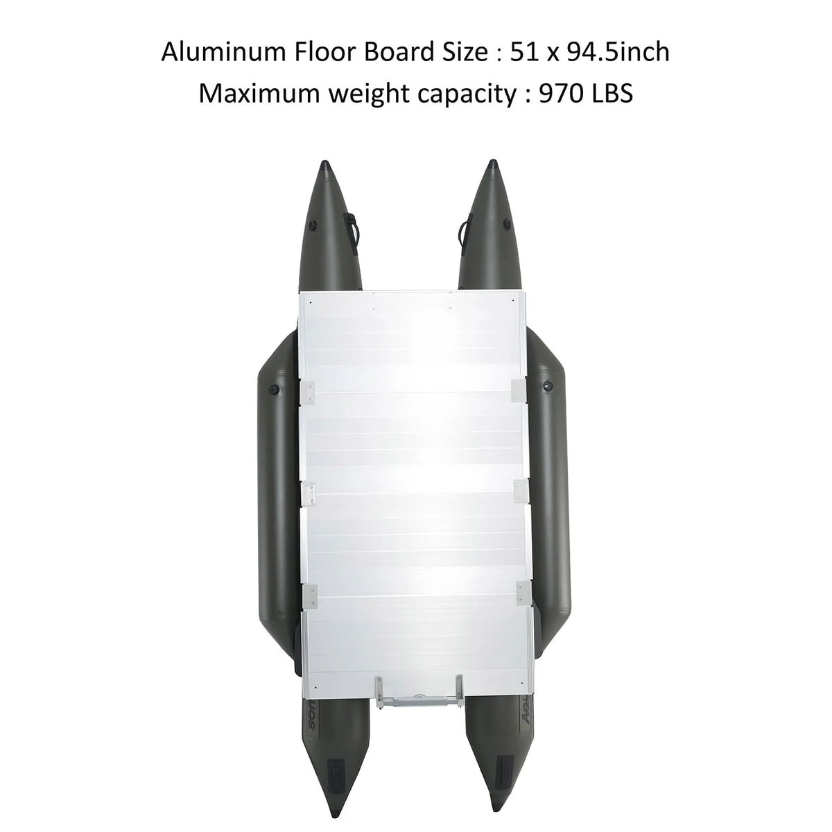 7.5ft Inflatable Pontoon Boat D907189