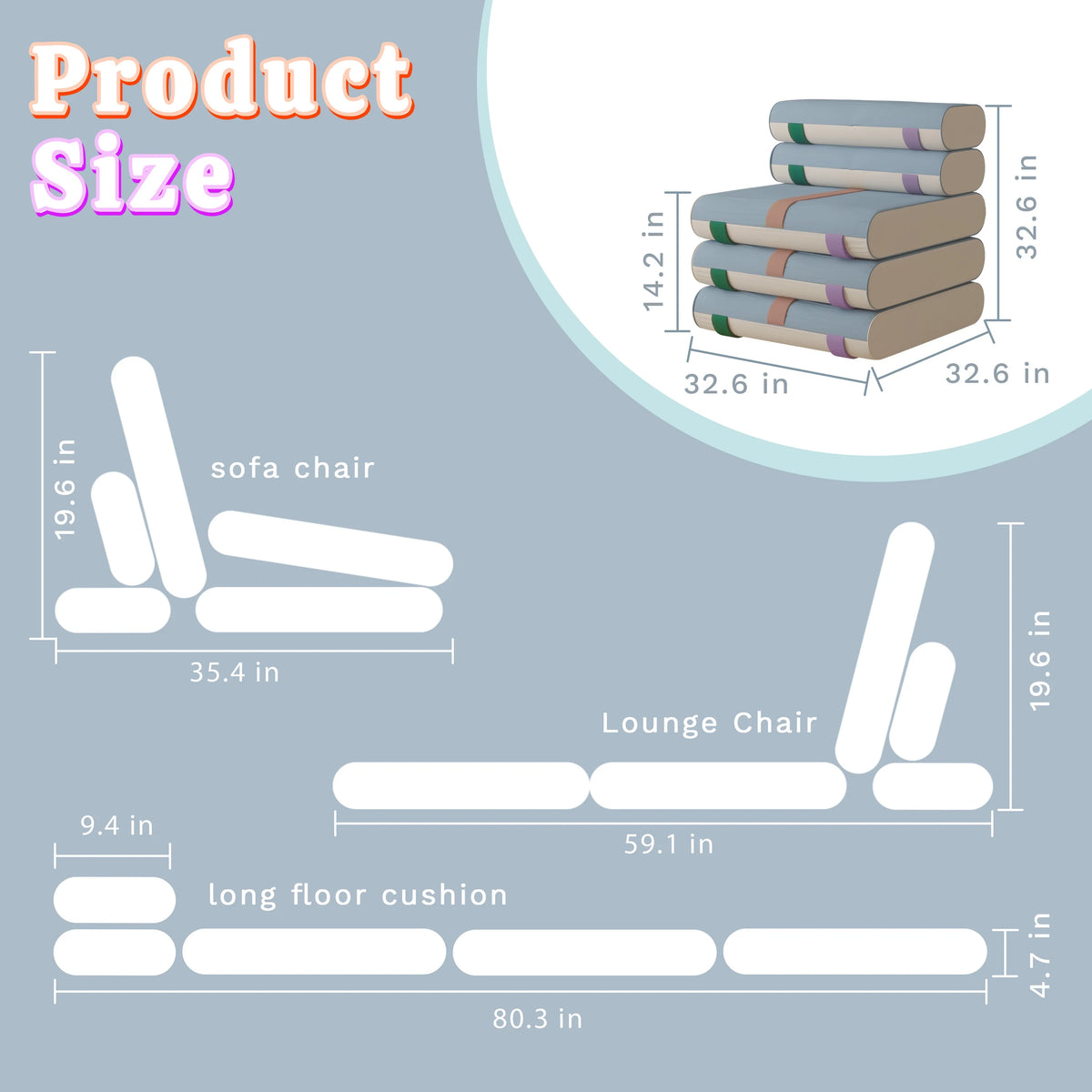 Folding Sofa Bed Floor Mattress D51777