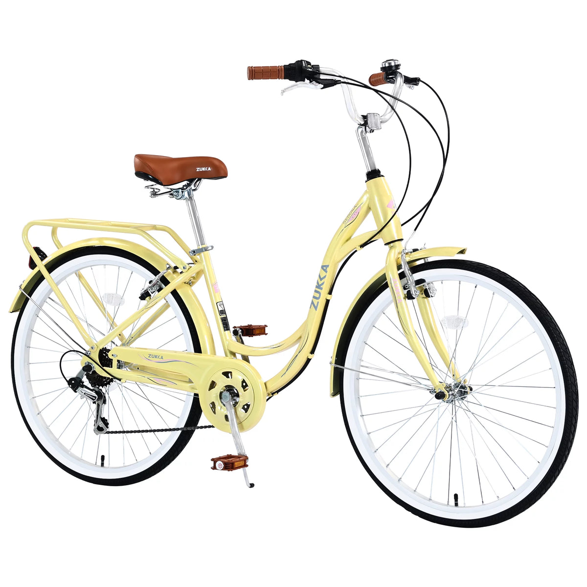 26 Inch 7 Speed Steel Frame Cruiser Bike U936