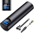 Portable Mini Tire Air Inflator Pump with Digital LCD and LED Light, 12V 150 PSI, 20 Litres/Min, Cordless, Black G9914