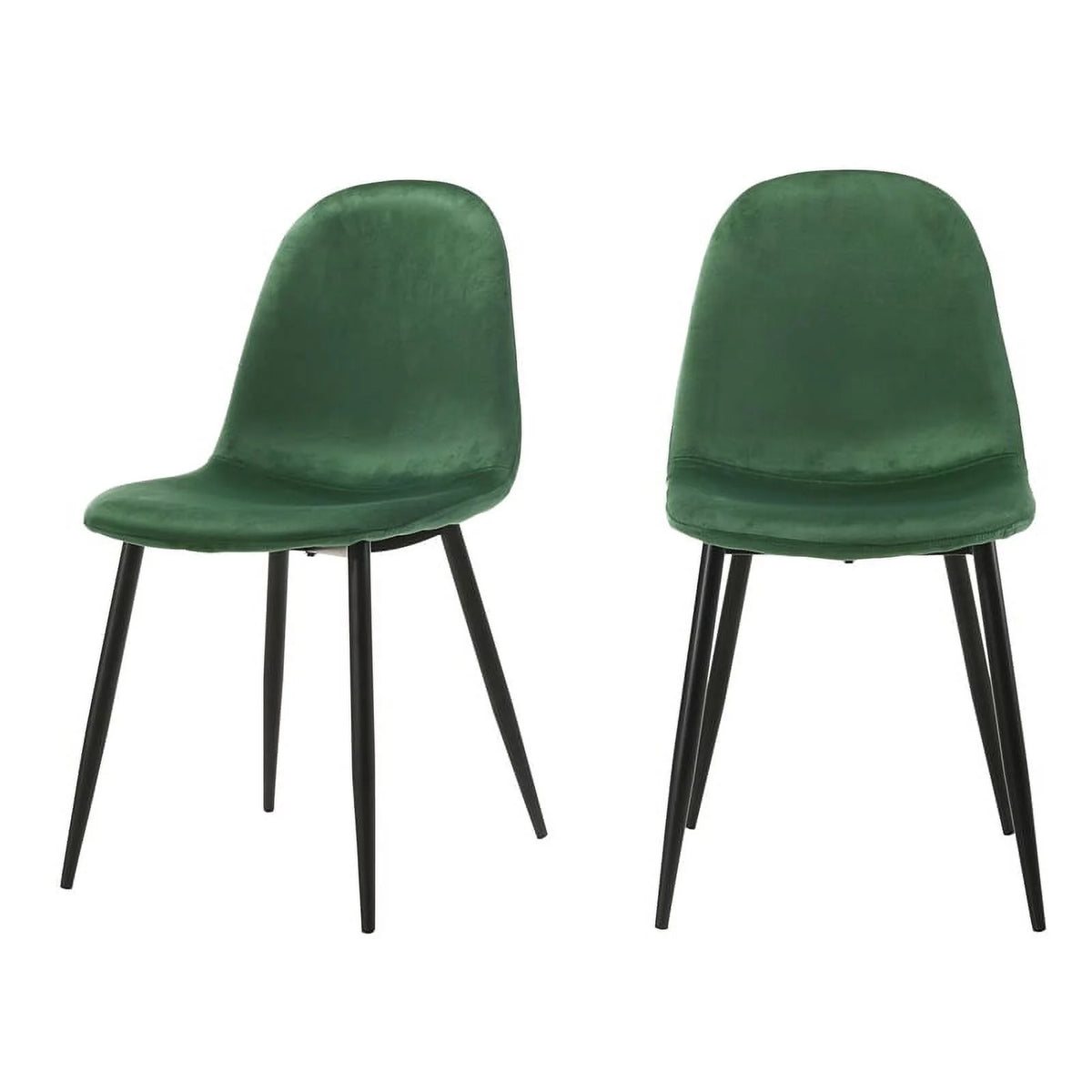 Emerald Velvet Side Chair M6232