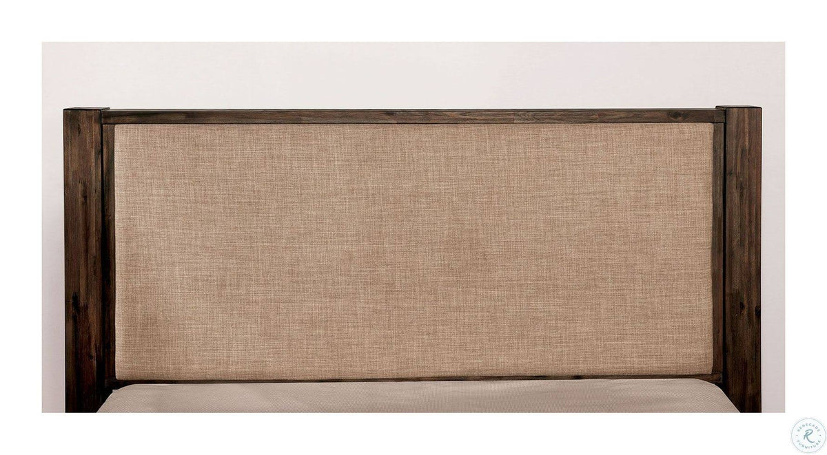 Walnut Tan Full Bed X8777