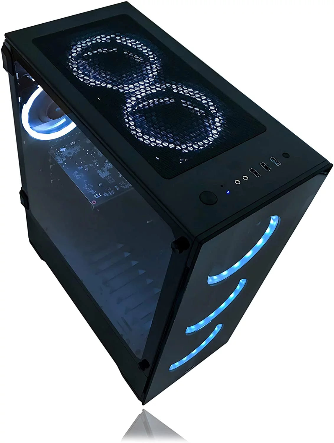Gaming PC Desktop Computer 16GB Ram 512GB SSD RX 580 8GB U297831