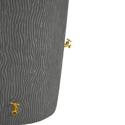 90 Gallon Bark Rain Saver - Gray C59419