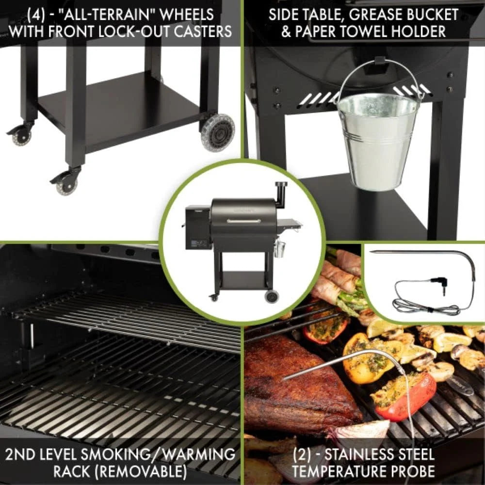 Wood Pellet Grill and Smoker N720