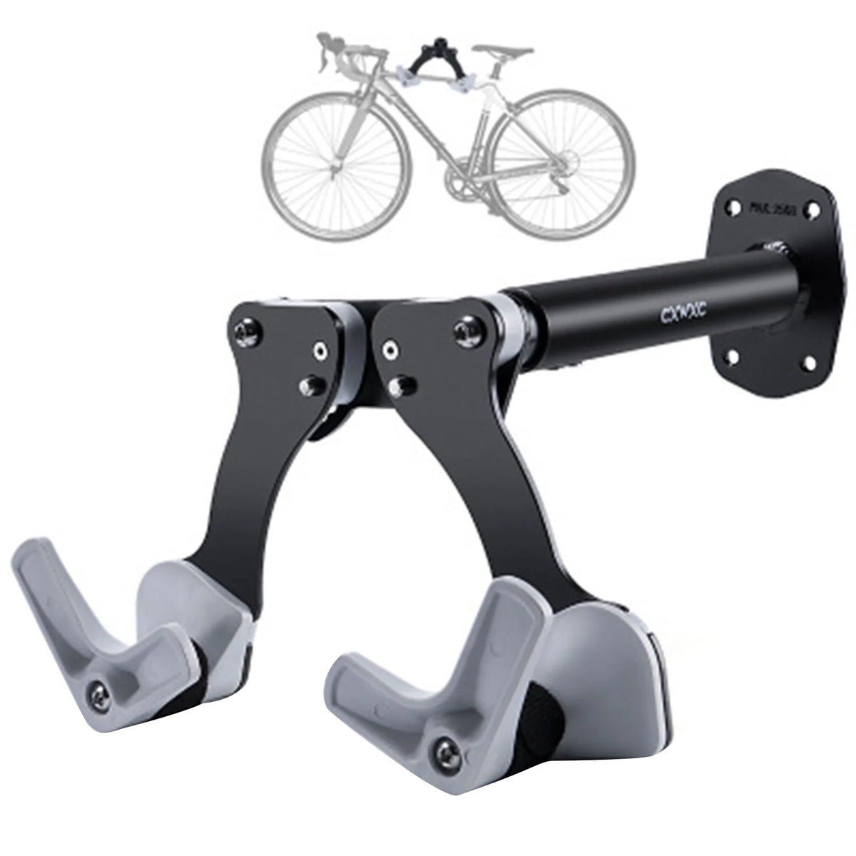 Bike Wall-Mounted Vertical Garage Storage Horizontal Adjustable Hook H49818