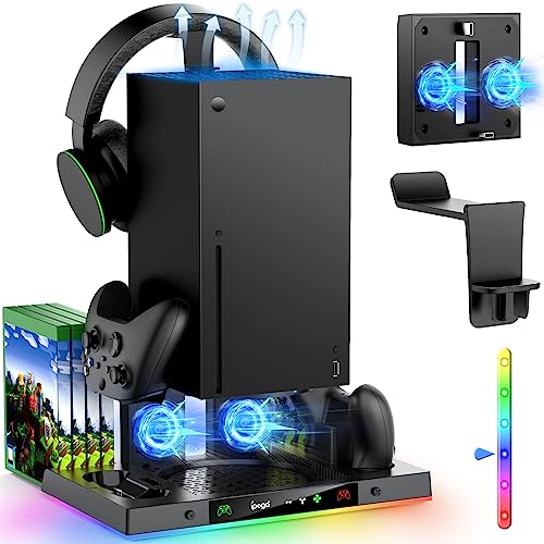 Charging Station with Cooling Fan for Console & Controller X408
