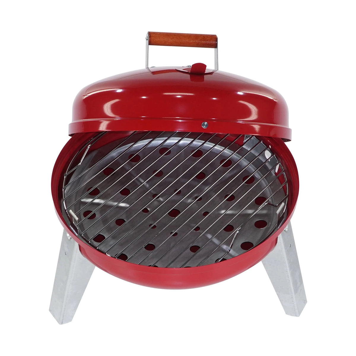 Portable Steel Charcoal Grill Black R518155