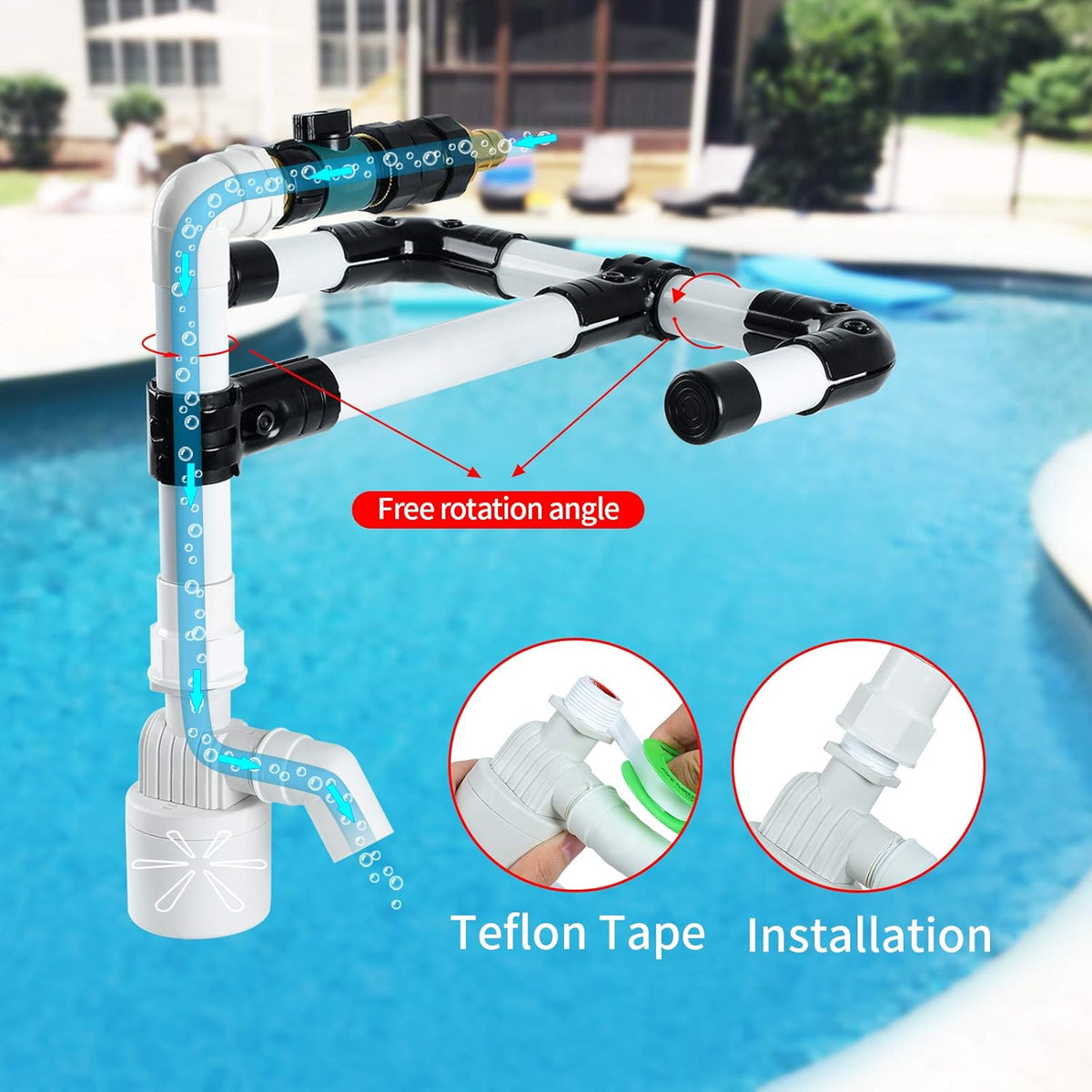 Pool Water Leveler with 3/4'' Hose Connector A3779
