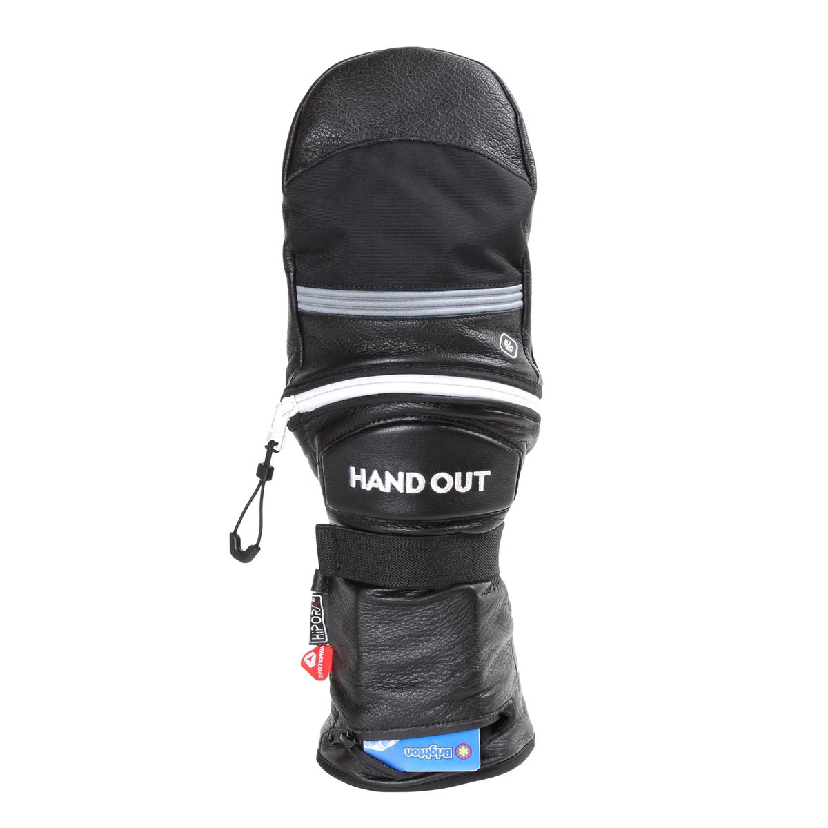 Black/Grey Ski Mitten W84974