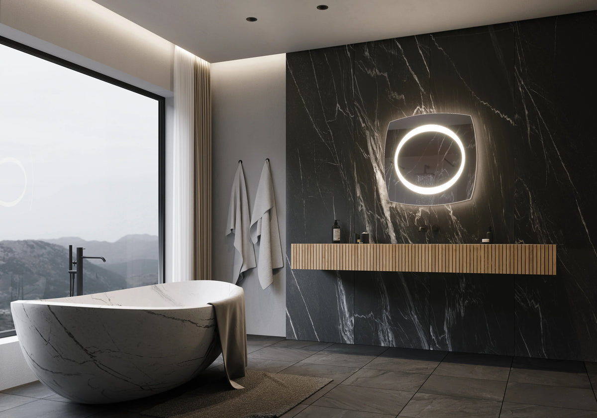 28 x 28 Square Illuminated Mirror 6000K J425151