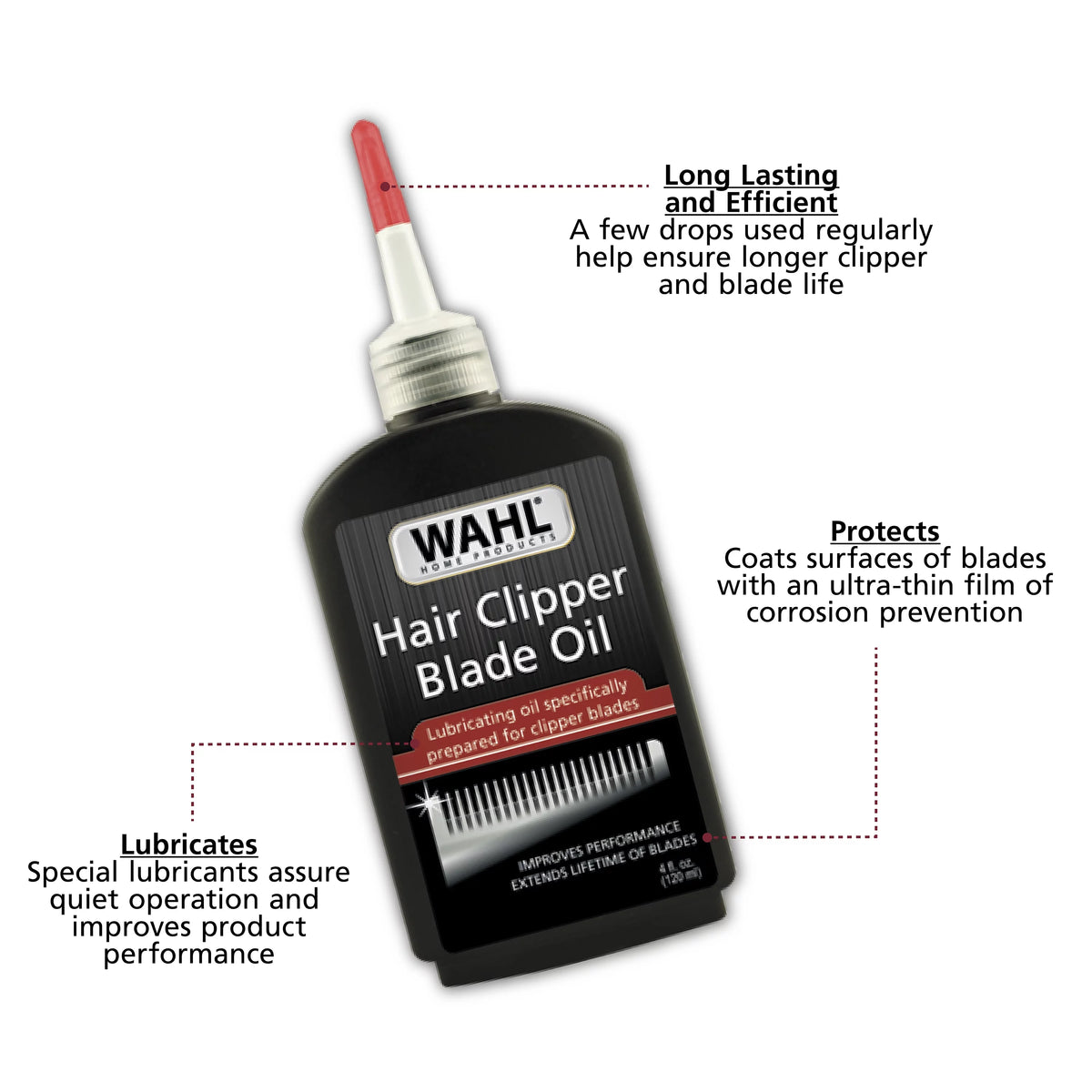 Hair Clipper Blade Lubricating Oil 4 Fluid Ounces Q888