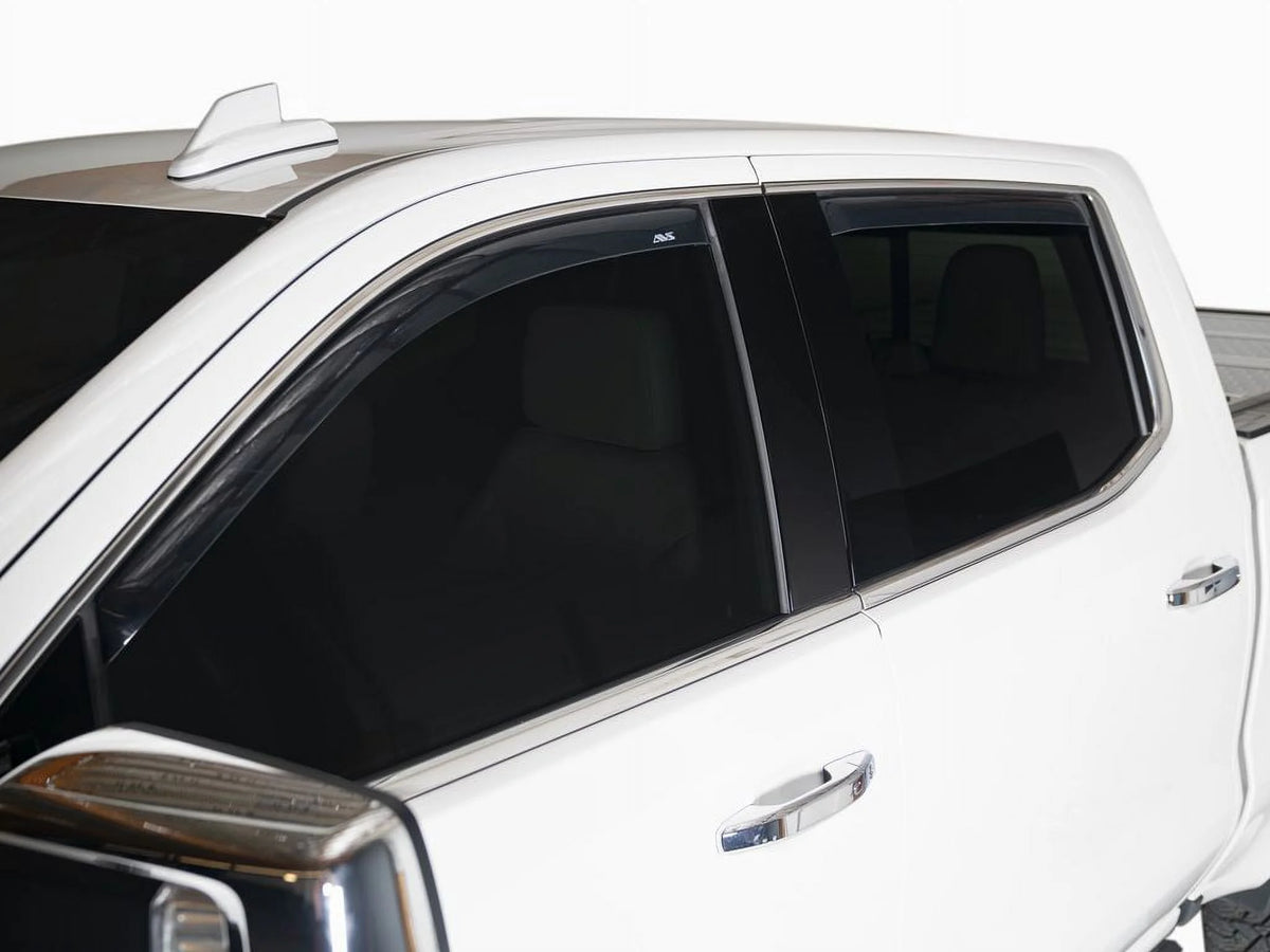 2 Pc In-Channel Side Window Deflector R777