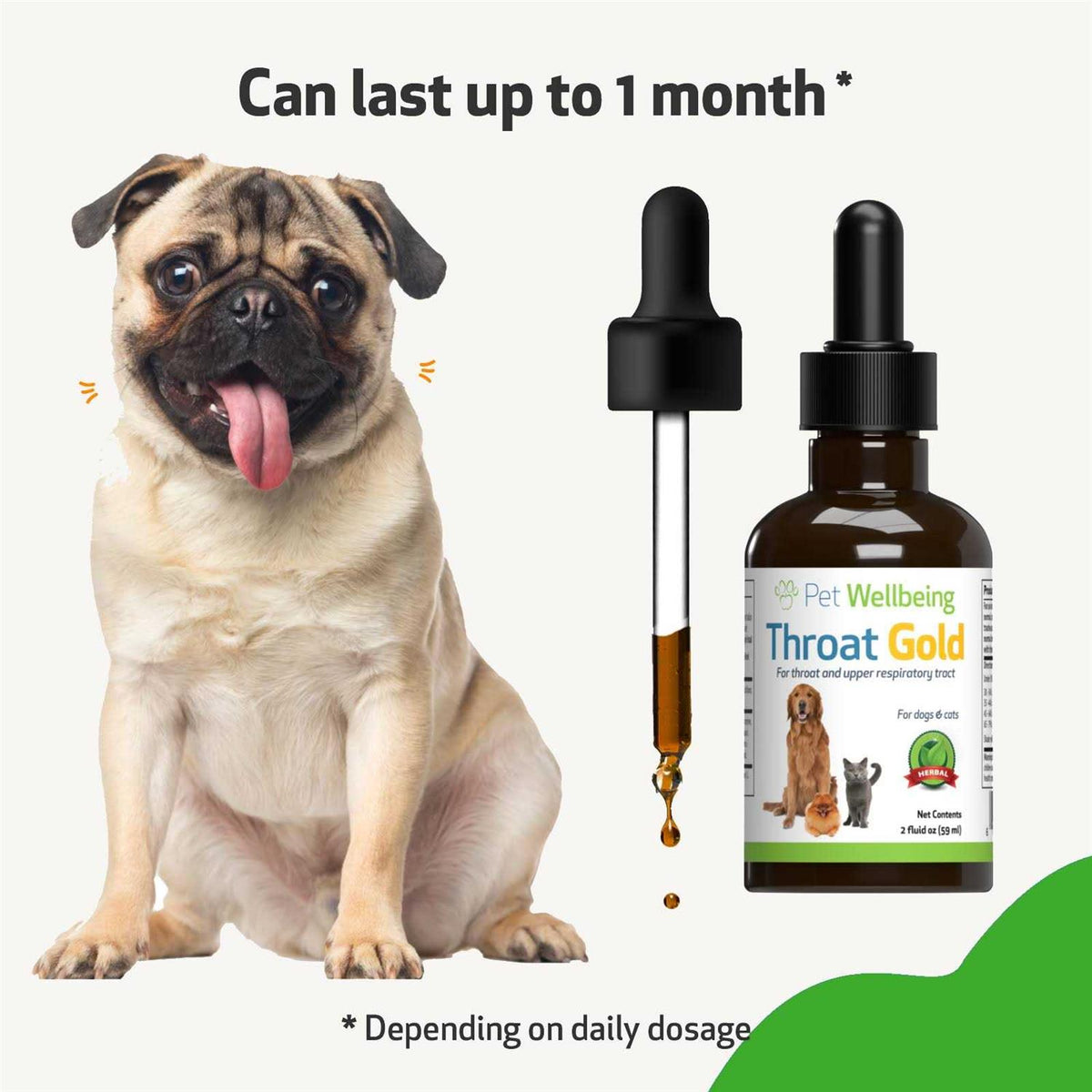 Throat Gold for Dogs I182