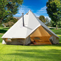 4 Seasons Waterproof Cotton Camping Tent with Stove Jacks G46024
