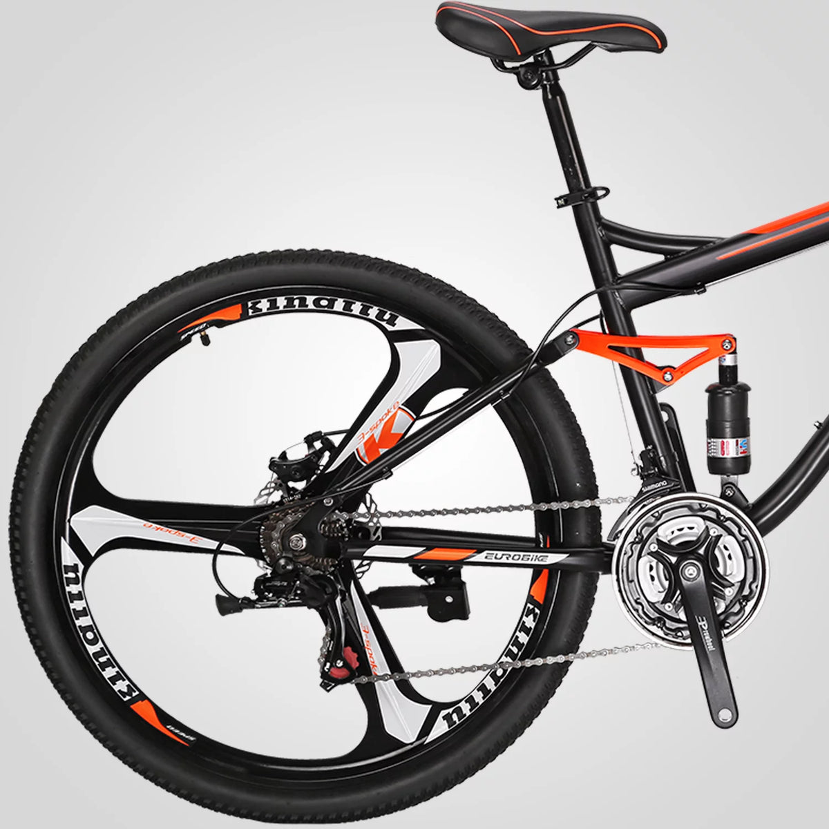 21 Speed 27.5 Inch Dual Disc Brakes Mountain Bike Q928