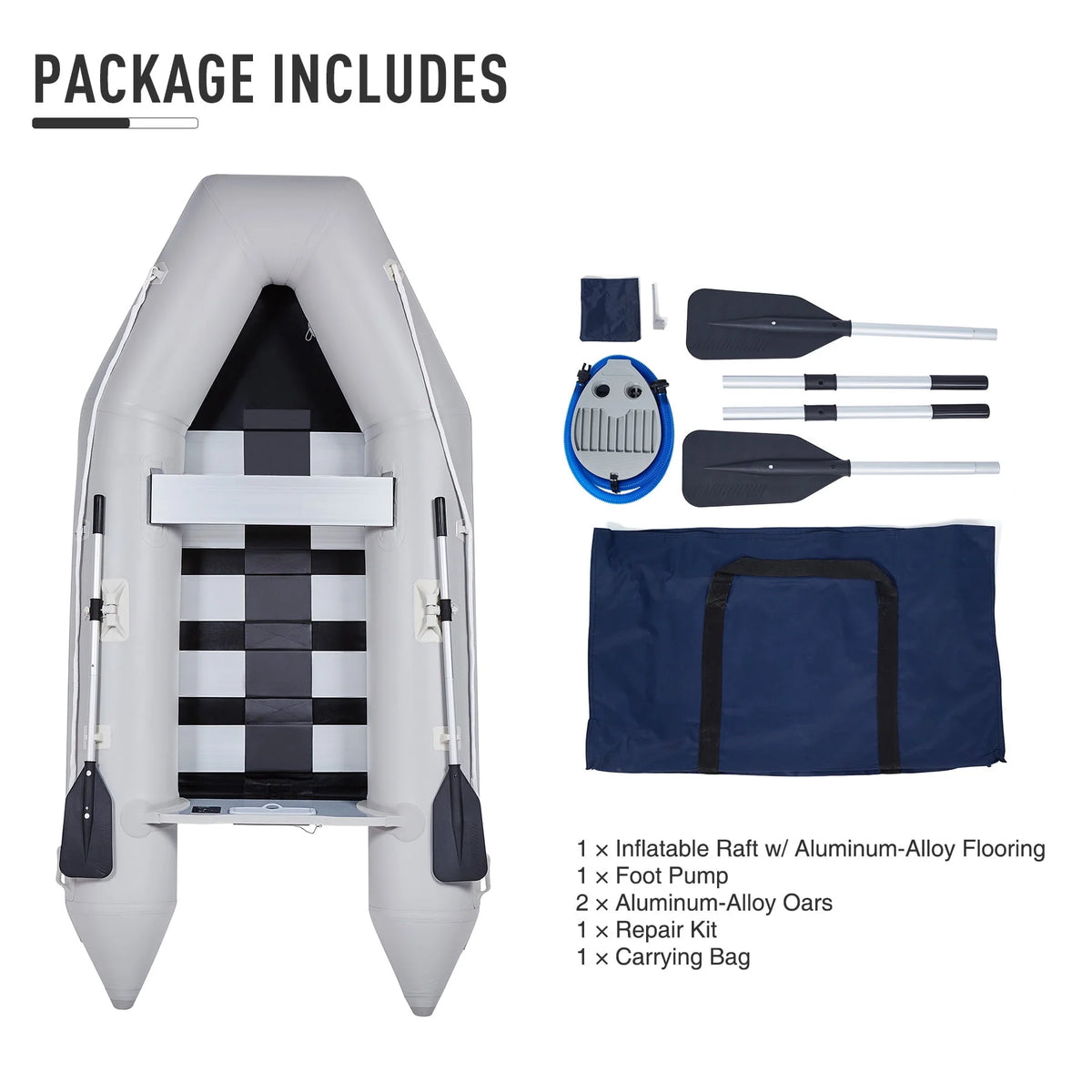 PVC 7.5ft Inflatable Boat L989341