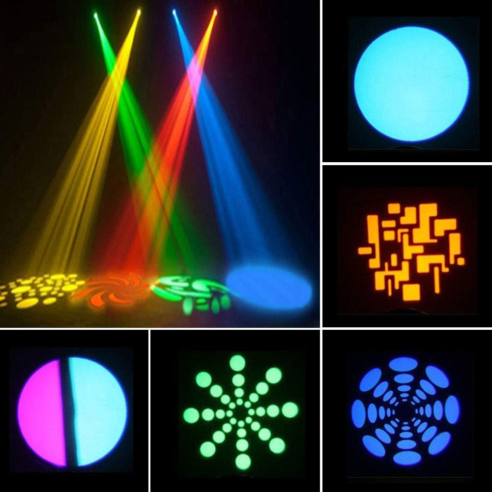 2PCS Stage Lights Moving Head Lights 8 Gobos 8 Colors DMX 512 C88931