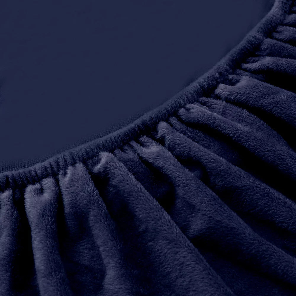 L Shape Velvet Sofa Cover J470541