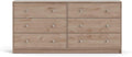 6 Drawer Double Dresser R90420