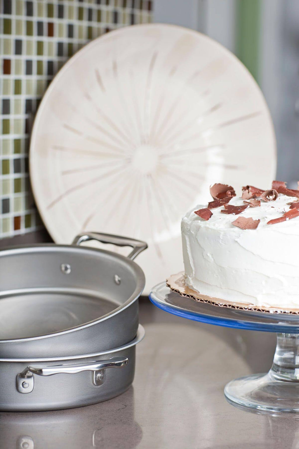 9x22 Round Stainless Steel Cake Pan E254