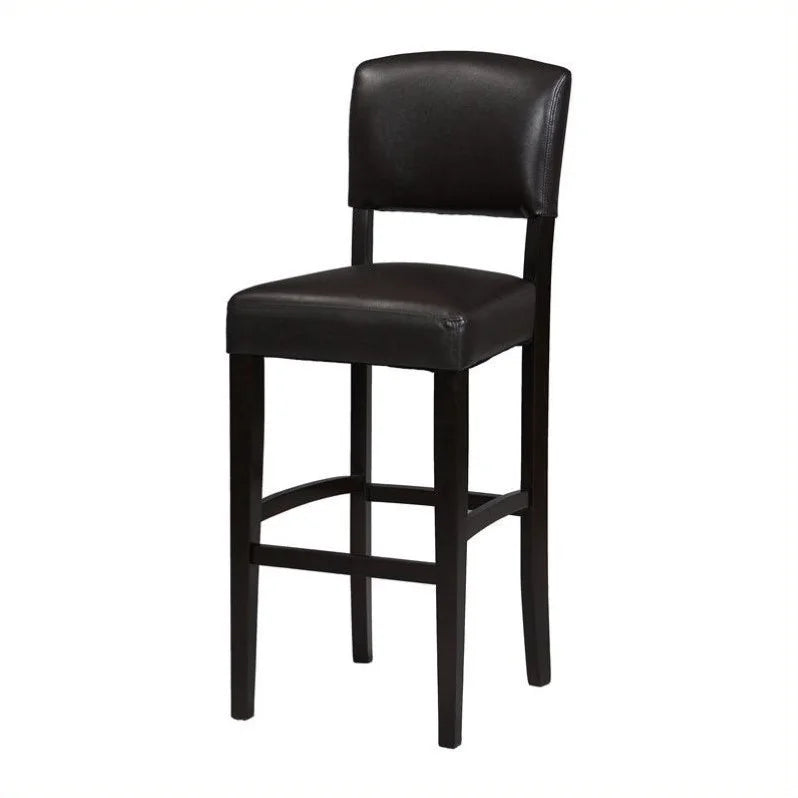 Espresso Wood Counter Stool L7836