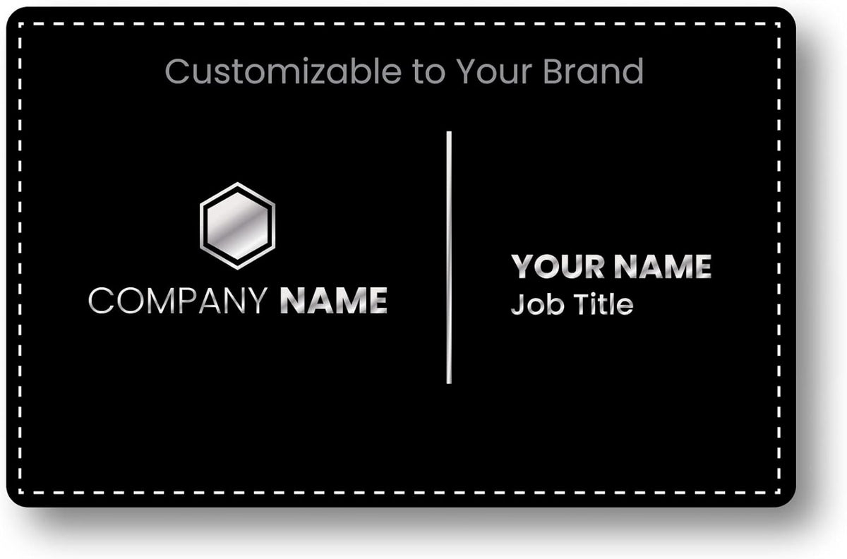 Metal Card 3 (Carbon Platinum) Electronic Business Card NFC Card Pack of 2 N96986