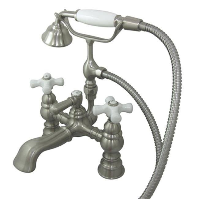 Vintage Deck Mount Clawfoot Tub Filler with Hand Shower R954