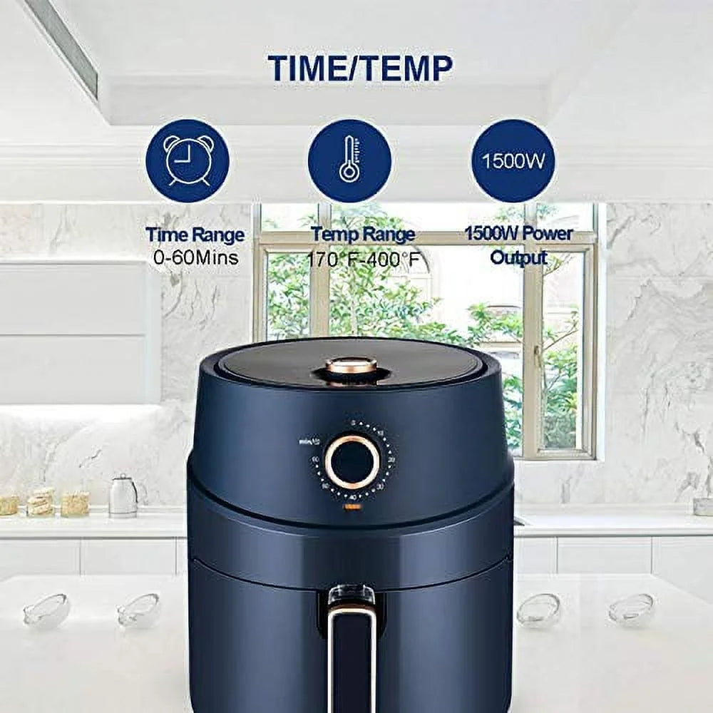 Navy Blue 3.7 Quart Air Fryer Oven J246645