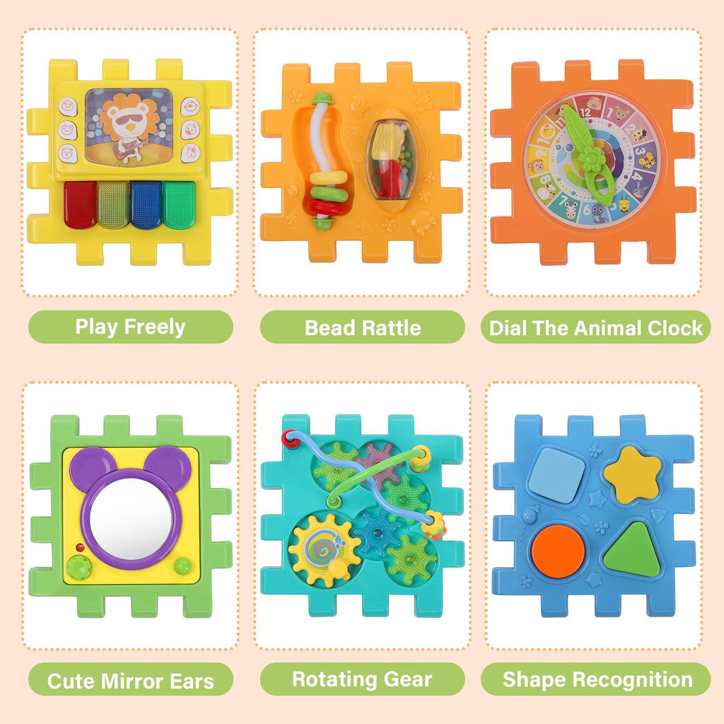 Baby Activity Cube Learning Toys Montessori Toddler Toys I207587