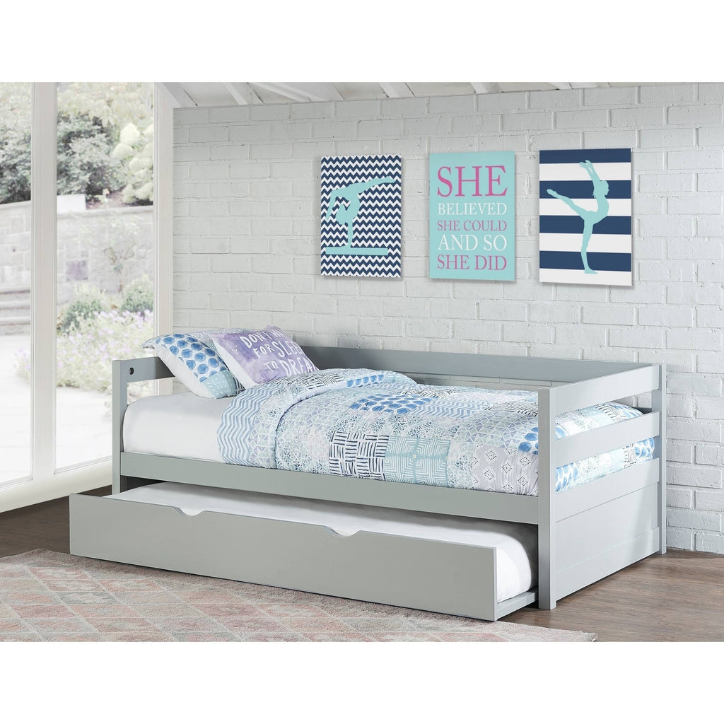 Gray Daybed with Trundle C441529