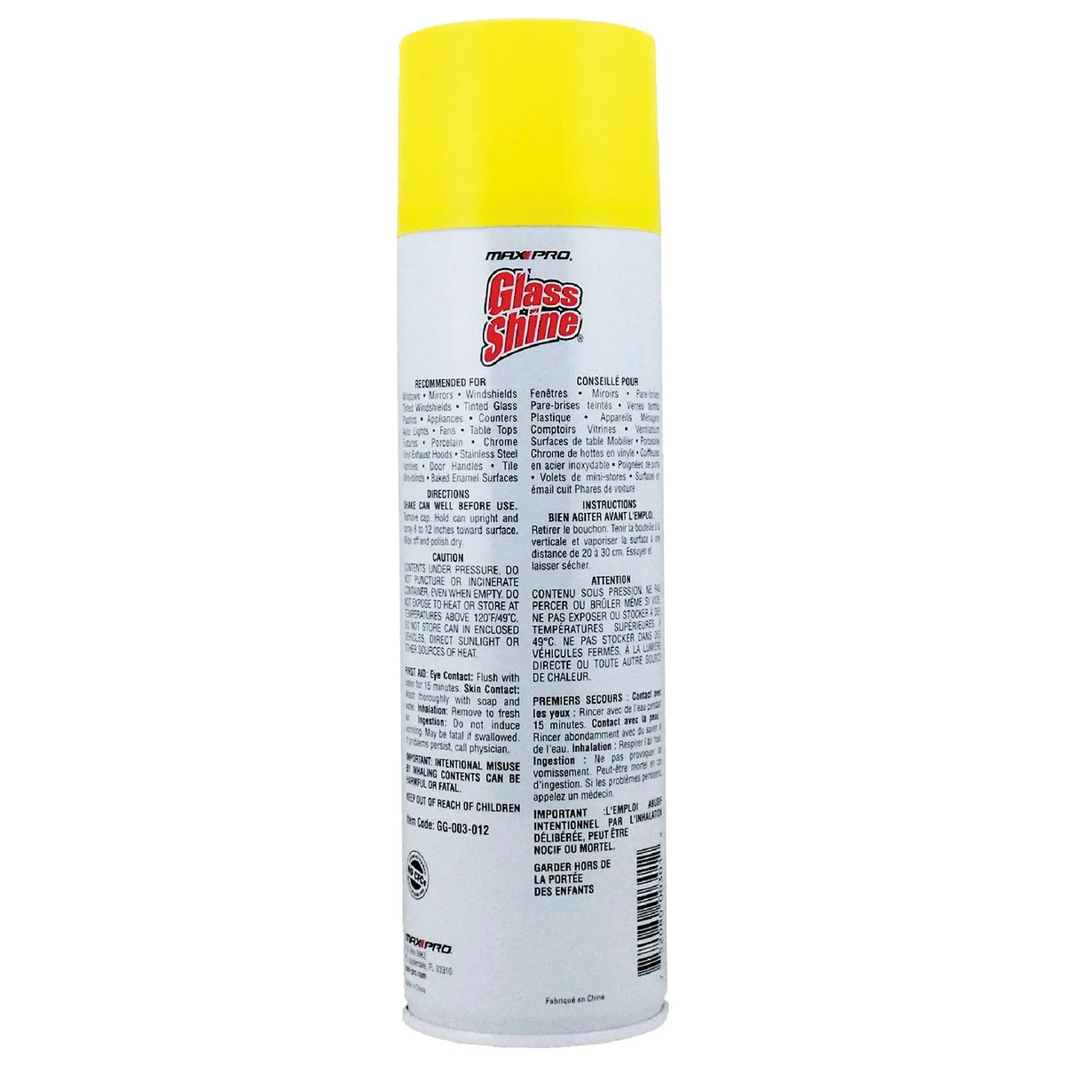 Glass Cleaner, 19 Ounces Q2234