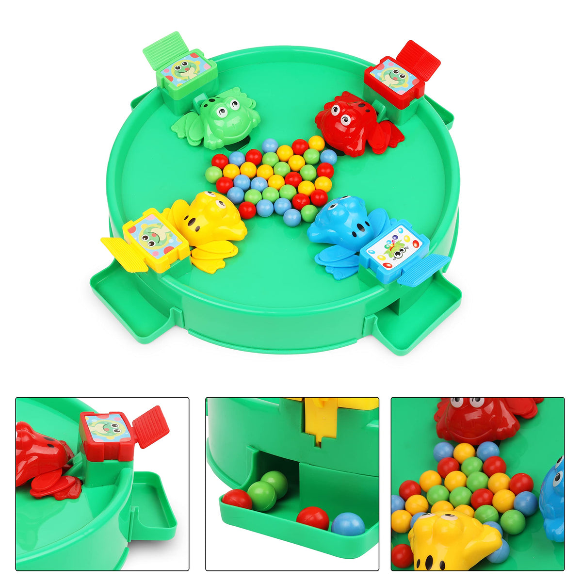 Frog Eat Beans Game for 4 Players Board Game C425