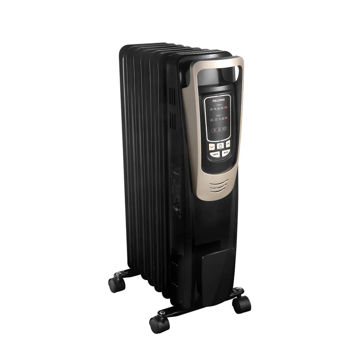 Oil Filled Radiator Portable Space Heater with Programmable Thermostat P28138
