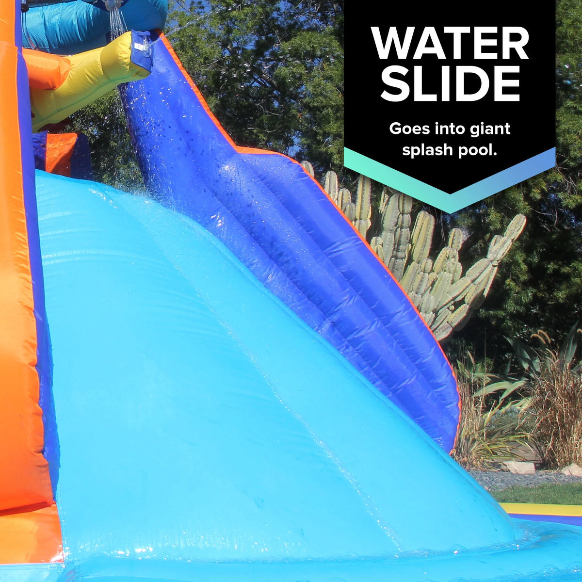 Inflatable Water Slide with Heavy Duty Blower A2154