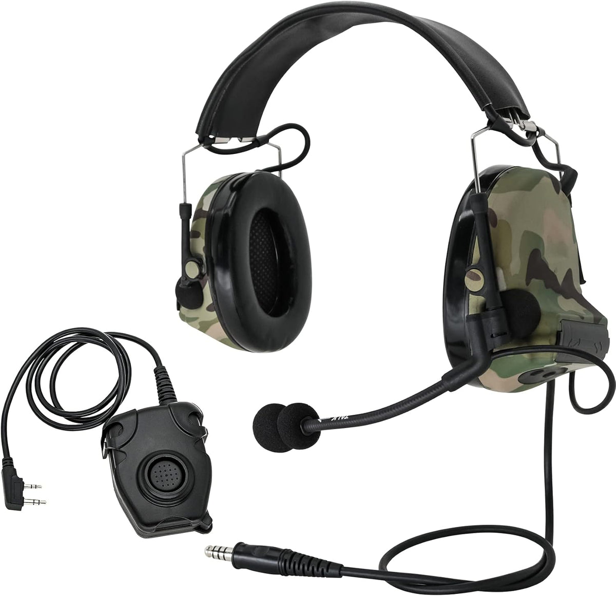 Tactical Headset with PTT Adapter X325