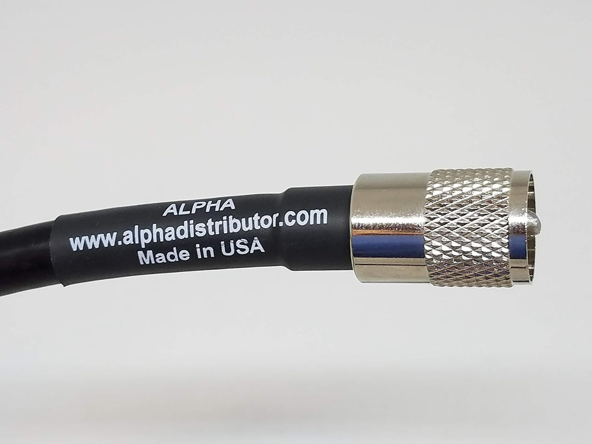 75ft RG8 Coax Cable with PL259s Attached Q225