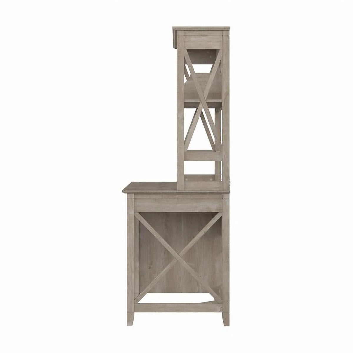 Small Computer Desk with Hutch V549016