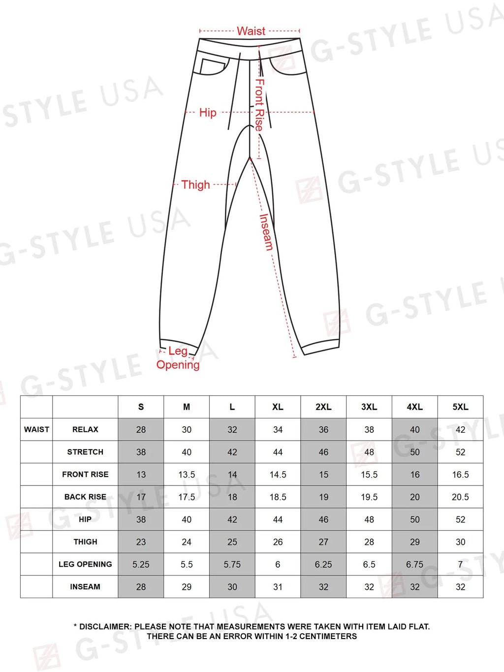 Slim Fit Biker Denim Jogger Jeans Black 4XL Y330374