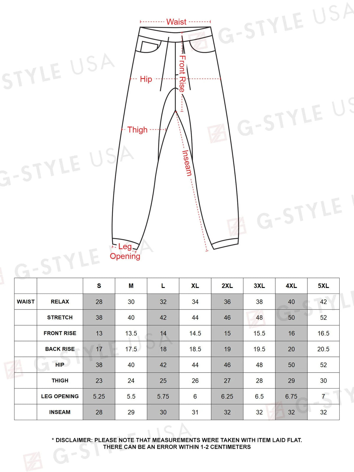 Slim Fit Biker Denim Jogger Jeans Black 4XL Y330374