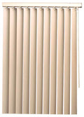 Alabaster 84X96 in. PVC Vertical Blinds C2234