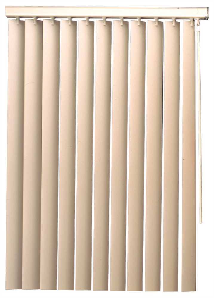Alabaster 84X96 in. PVC Vertical Blinds C2234