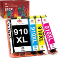 Compatible Ink Cartridges Combo Pack for HP OfficeJet Pro Printers (Black Cyan Magenta Yellow, 4 Pack) H59810
