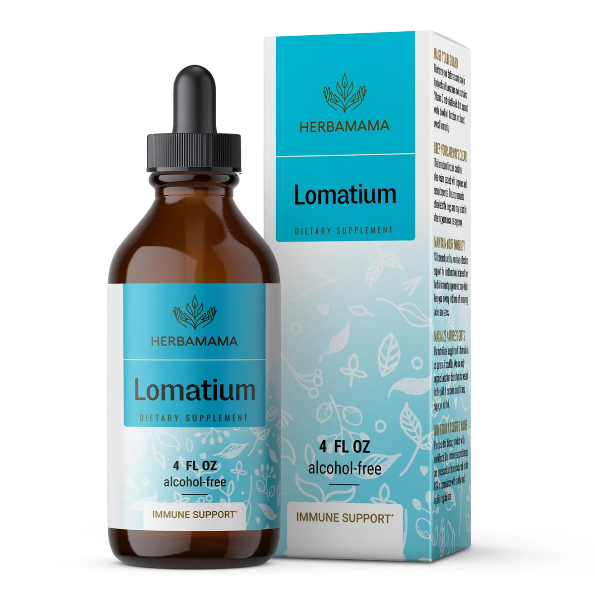Organic Lomatium Root Tincture 4 Fl Oz G10664