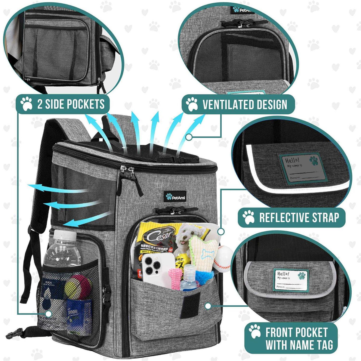 Airline Approved Pet Carrier Backpack O1044