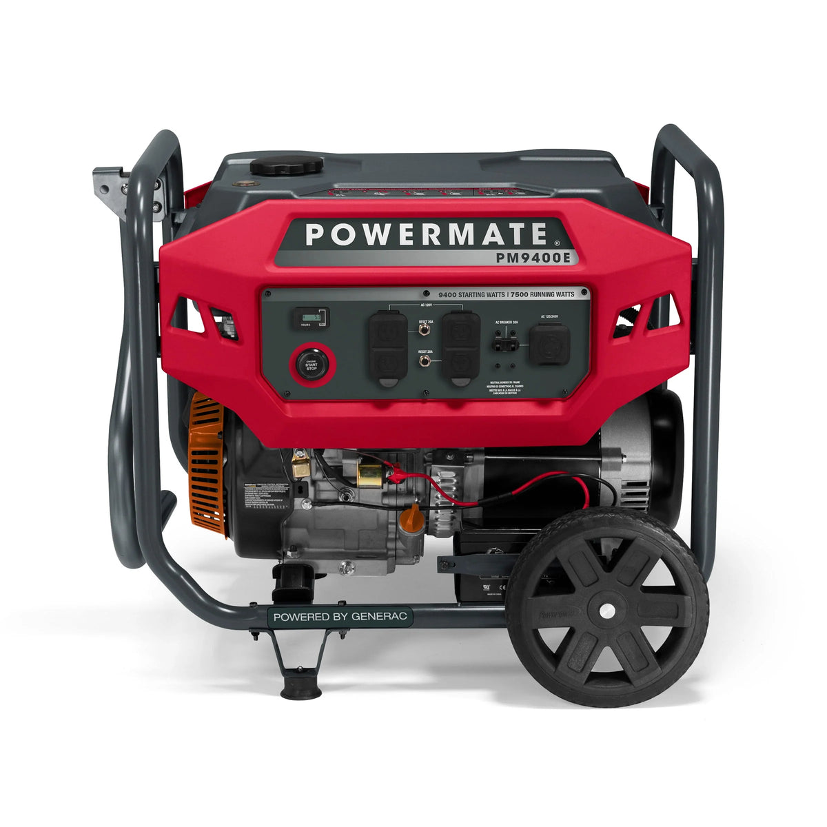 9400 Watt Electric-Start Gasoline Portable Generator T684361