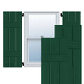 Real Wood Pine Board-n-Batten Shutters E63525